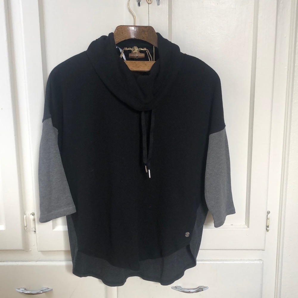 Calvin Klein | Tri-color Cowl Neck Hoodie